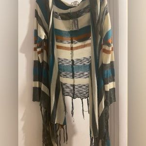 Bundle 2/$10 Multi colored striped cardigan